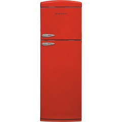 Morris MRS-31310R Retro Ψυγείο Δίπορτο 310lt Total NoFrost Υ175.2xΠ60.5xΒ68.1εκ. Κόκκινο